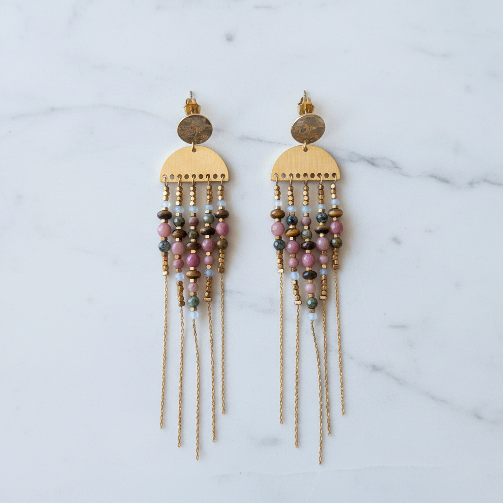 Boucles sur marbre